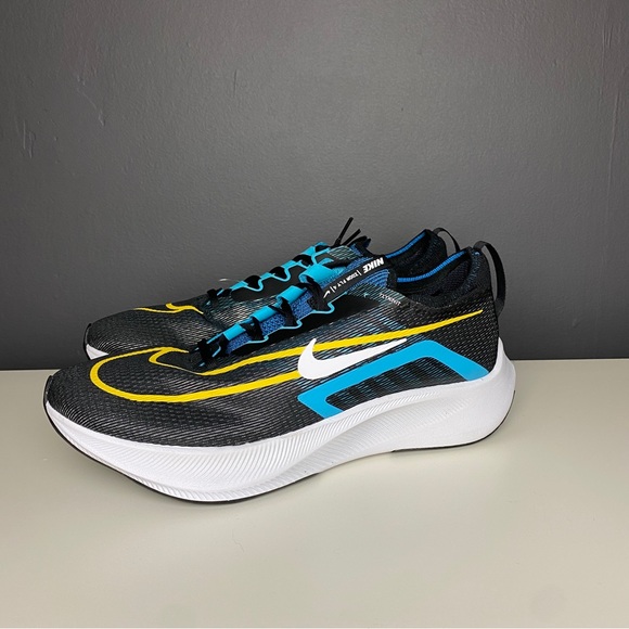 Nike Zoom Fly 4 Black Chlorine Blue - Size 12.5 CT2392-003 - Picture 3 of 7
